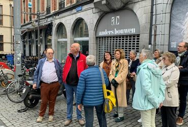 VISITE GUIDEE INSOLITE DE LEUVEN AVEC EN POINT D'ORGUE:LA BIBLIOTHEQUE